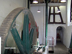 
The  Kennet and Avon Canal pumping station, Claverton, July 2006