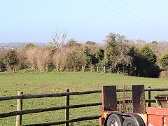 
Great Cart Pit, at the other end of Parkfield Rank, October 2024