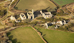 
Aerial view of South Wheal Francis and Marriott's Shaft, © Photo courtesy of Steve Hartgroves