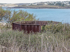 
Padstow gun battery water tank, October 2014