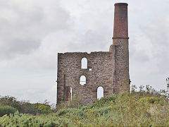
Cook's Kitchen winding engine house, Redruth, September 2023