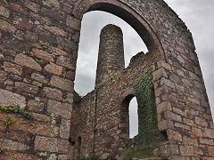 
South Wheal Francis engine house, September 2023