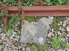 
Preserved track on the Tresavean Line, September 2023