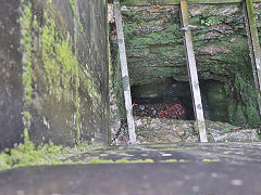 
Hind's shaft, 1465 ft deep, Wheal Uny, September 2023