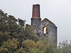 
The winding house, Wheal Uny, September 2023