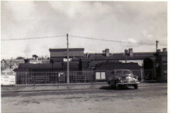 
Wadebridge Station and 31856, April 1964