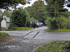 
Dunmere level crossing, Wenfordbridge branch, October 2005