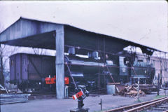 
GWR 3217 (9017) at the Bluebell Railway, March 1969