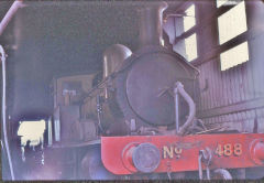 
LSWR 488 at the Bluebell Railway, March 1969