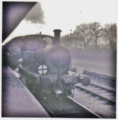 
SECR 27 at the Bluebell Railway, c1968