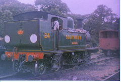 
No 24 'Calbourne', Isle of Wight Steam Railway, 1978