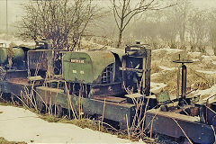 
'35 Doutelle' at Leighton Buzzard sand quarries, Bedfordshire, March 1970