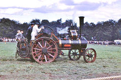 
Burrell traction engine No 394 at Liphook Steam Fair, August 1968