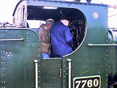 
Driving lessons on 7760, Quainton Road, May 1999