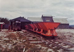 
RH 177604 at the back and one of the others at Alpha Cement, Rodmell, c1975, © Photo courtesy of John Failes