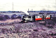 
'Superb' WB 2624 of 1940, The Bowaters Railway, Sittingbourne, March 1970