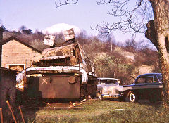 
Guinness hoist (kit of parts), Brockham Museum, March 1967