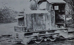 
The Ransomes and Rapier loco, 1967, © Photo courtesy of 'Brockham Museum News' and A W Deller