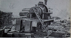 
'Lamport' being scrapped, © Photo courtesy of 'Brockham Museum News' and A W Deller