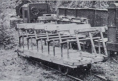 
An incline carriage, 1971, © Photo courtesy of 'Brockham Museum News' contributors
