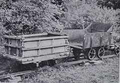 
Slate wagons, 1971, © Photo courtesy of 'Brockham Museum News' contributors