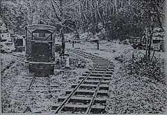 
Preparations for diverting the main line, 1977, © Photo courtesy of 'Brockham Museum News' and D H Smith
