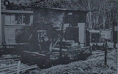 
Recently arrived Motor rail 'Simplex' No 1320, 1977, © Photo courtesy of 'Brockham Museum News' and D H Smith