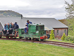 
Alan Keef's works railway, April 2024