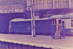 
86257 at New Street Station, Birmingham, April 1979