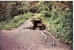 
Ironbridge coal level, Blists Hill Museum, August 1985