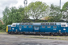 
'55018 Ballymoss' at Kidderminster, Severn Valley Railway, May 2017