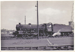 
61187 at Leicester shed, April 1962