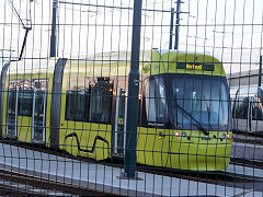 
Tram 209, Wilkinson Street tram depot, Nottingham, June 2014