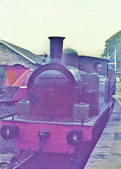 
'Twizell' RS 2790 of 1881 at Beamish Museum, County Durham, c1985