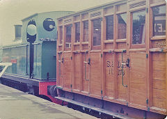 
'Twizell' RS 2790 of 1881 at Beamish Museum, County Durham, c1985