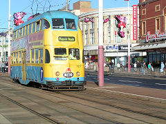 
Tram 715, Blackpool Tramways, October 2009