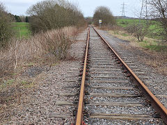 
The Heywood Branch from Rochdale to Heywood, Heywood, Manchester, February 2024