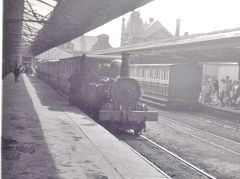 
No '8 Fenella at Douglas Station, Isle of Man Railway, August 1964