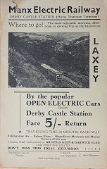 
MER Handbill for Laxey, August 1964