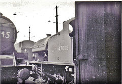 
47008 at Lostock Hall shed, Preston, Lancashire, July 1963