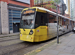 
'3052' at Shudehill, Manchester, Novenber 2023