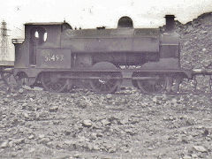 
51497 at Agecroft shed, Manchester,, November 1960