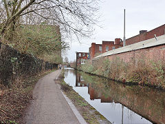
The Ashton Canal through Ancoats, Central Manchester, Februay 2024