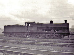 
49421 at Longsight shed, Manchester, November 1960