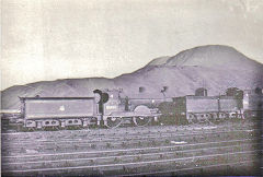 
'54465' and '57326' at Motherwell shed, Scotland, July 1963