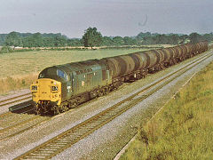 
Class 37 on ECML at Thirsk, North Yorkshire, August 1975