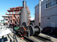 
Donkey engine built in 1920 at St Paul, Minnisota, San Fransisco, January 2013