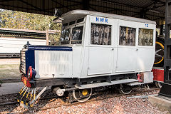 
Kalka Shimla Railway railcar 12, built by Wickham in 1931, Delhi Railway Museum, February 2016