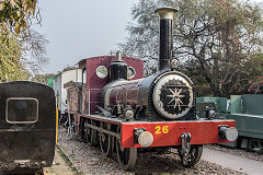 
O & R Railway No. 26, Sharp Stewart 2018 of 1870., Delhi Railway Museum, February 2016