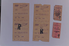 
Tickets from Biot, France, June 1983